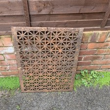 Victorian Cast Iron Grating