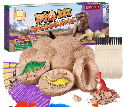 Dig dinosaur eggs 12 egg - dinosaur,