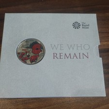 2015 Alderney We Who Remain £5 BU Brilliant Uncirculated Pack