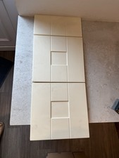 CREAM SHAKER  KITCHEN  DRAWER SET  TWO X 300 X 285 ONE X 300 140  STOCK DZ549