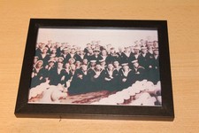 HMS HOOD CREW FRAMED PICTURE -
