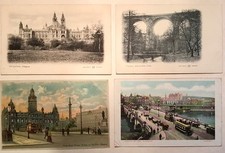 Glasgow 4 Postcards Trams # 6