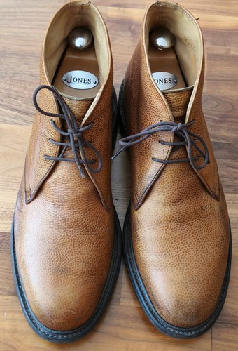 Men barkers tan chukka boots - men's,