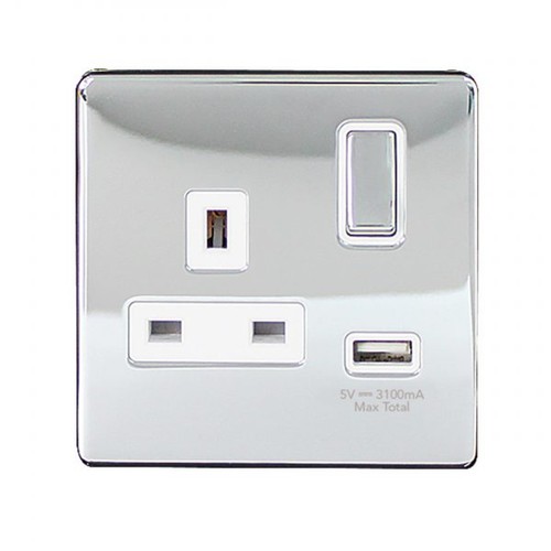 Polished chrome switched - polished,