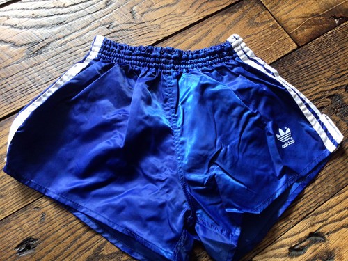 Vintage 80s adidas - glanz, nylon