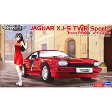 JAGUAR XJ-S TWR SPORTS HAKU RINPHA KIT 1:24 Hasegawa Action Figure Car Kit New
