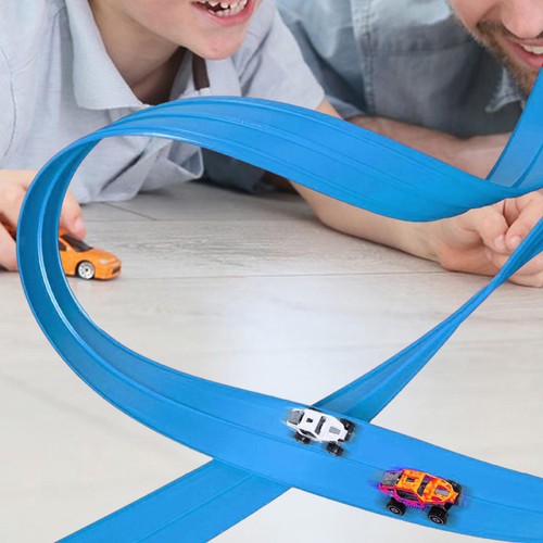 Flexible race car ramp track - race,