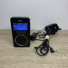 Roberts Sports DAB 2 Personal Radio + Charger - Black
