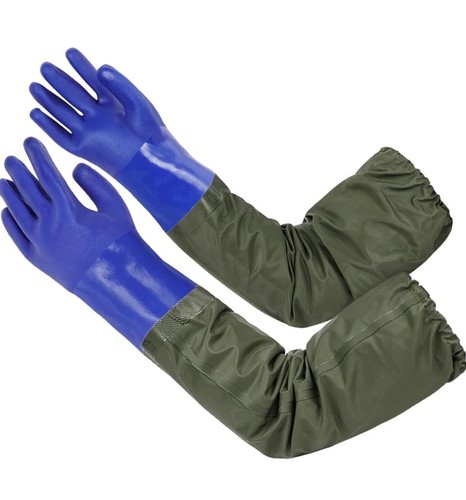 Pond gloves long rubber - pond,