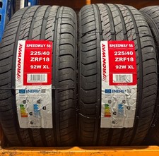 2x 225 40 18 RUN FLAT BRAND