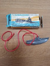 Vintage Toy Plastic Submarine Tresco Products 1960s
