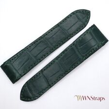 Matte Green Alligator Strap