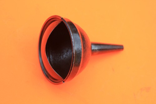 Vintage steel parafin filter - steel,