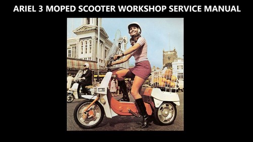 Ariel moped workshop - moped, manual