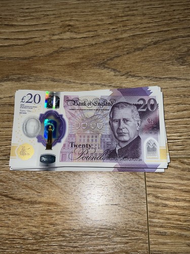 New uncirculated 20 - new, £20