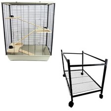 Rat Hamster Cage Belfry Grey