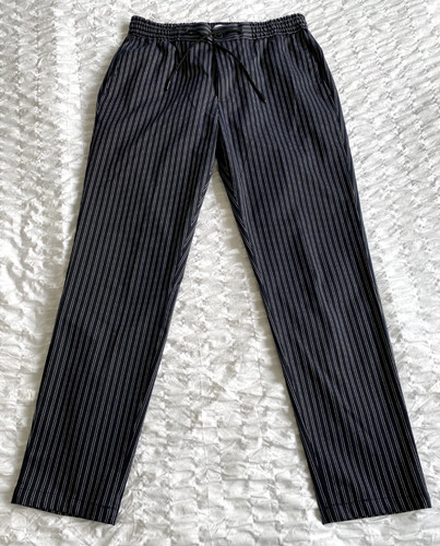 Topman navy pinstripe mens - navy,