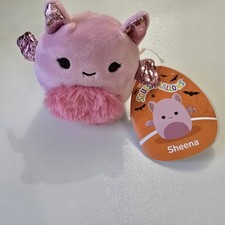SHEENA HALLOWEEN SQUISHMALLOW PLUSH 4" 10CM NEW WITH TAGS FROM OPENED BLIND PACK