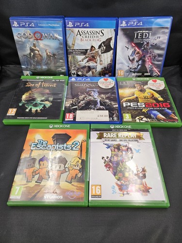Xbox one ps4 games bundle - games, x