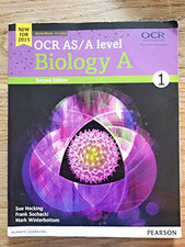 OCR AS/A level Biology A Student Book 1 + ActiveBook (O... by Winterbottom, Mark