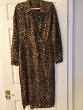 Gorgeous Wrap Over Animal Print Dress By Pretty Little Thing Petite 12
