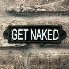 Get naked decorative - “get,