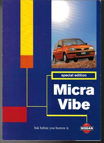 Nissan micra vibe 3 - nissan, 1.0
