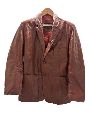 Vintage brown genuine - vintage, leather