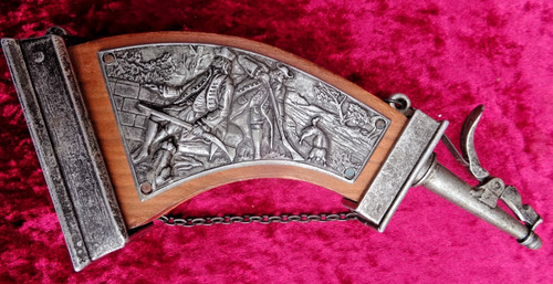 Gun powder horn - gun,
