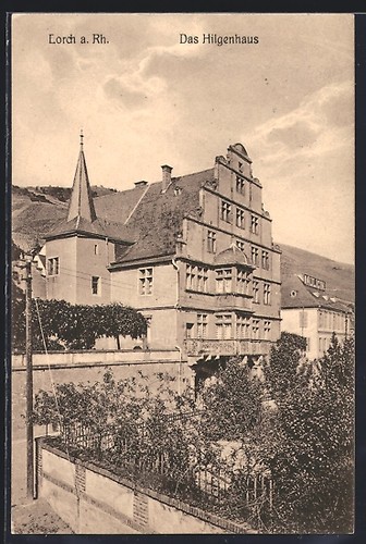 Postcard lorch view of - postcard, a.