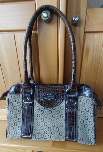Vintage y2k brown handbag - brown,