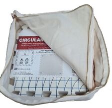 4 Circle Blocking Mats Lux Storage Bag for Knitting Board Crochet Foam Blocking