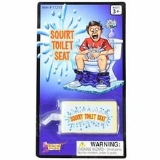 Toilet Seat Water Squirt Prank