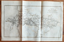 1829 antique map the london - antique, of