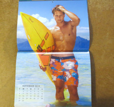 Beach hunks photo - beach, calendar