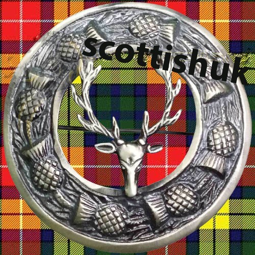 Scottish kilt fly plaid brooch - fly,