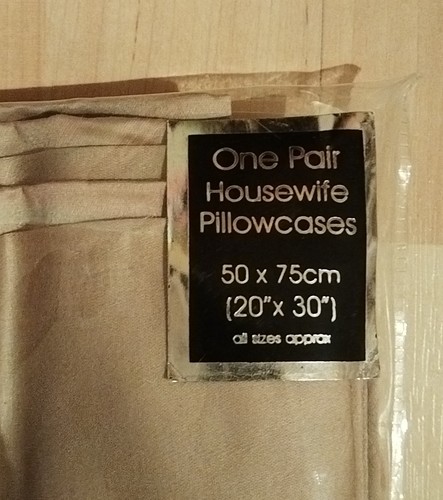 Dorma pillowcases beige ex - pillowcases,