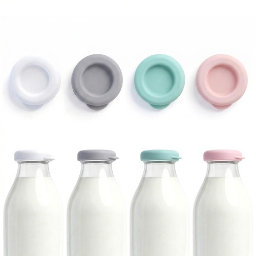 Pcs silicone milk - 4, bottle