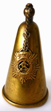 WW1 Brass Trench Art Artillery