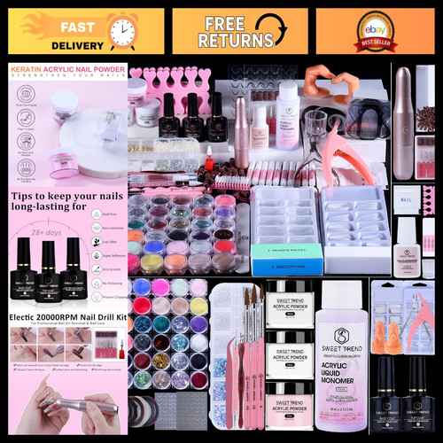 Acrylic nail kit for - kit,
