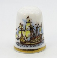 CAVERSWALL THIMBLE 'MARY ROSE'