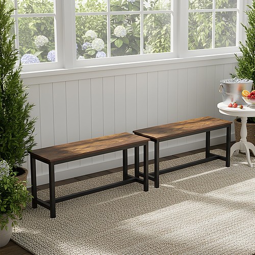 Set dining benches - dining,