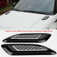 2x Car Hood Air Vent Outlet