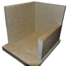 Stove brick vermiculite - brick,