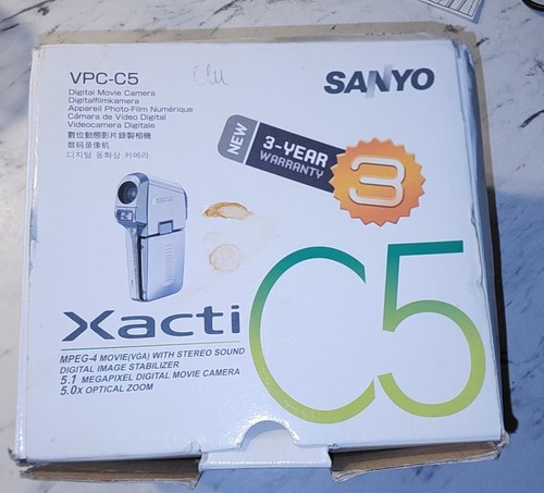 Sanyo xacti vpc 1mp - vpc-c5, 5.1mp
