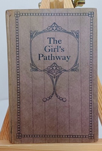 Antique book the - book, girl's