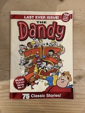 Dandy Comic #3610 Last Ever Issue 8.12.2012 Collectors Edition 75th Anniversary
