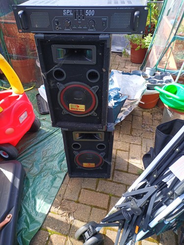 Auna speakers x2 - auna,