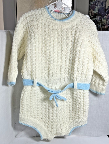 Vintage hand knitted - knitted, baby