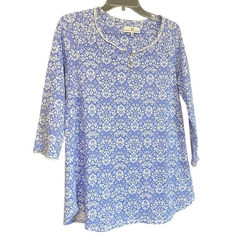 Karen neuburger blue white - karen,